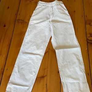 John Galt Cream Carpenter pants Size Small